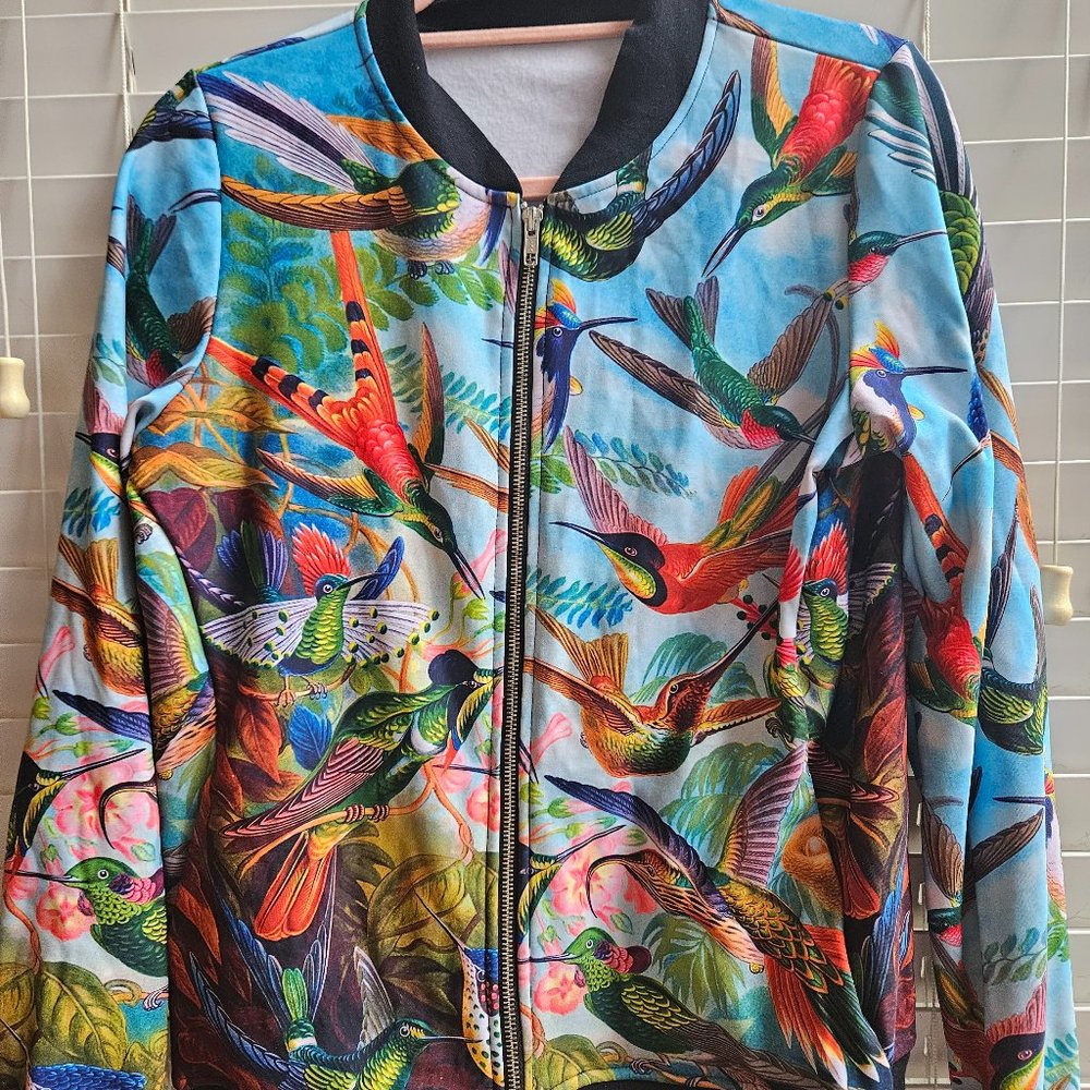 Tropical BlackMilk Bomber Jacket